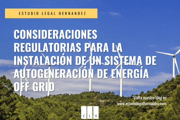 Sistema autogeneración energía off grid