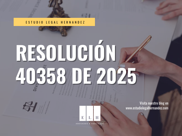 Resolución 40358 de 2025